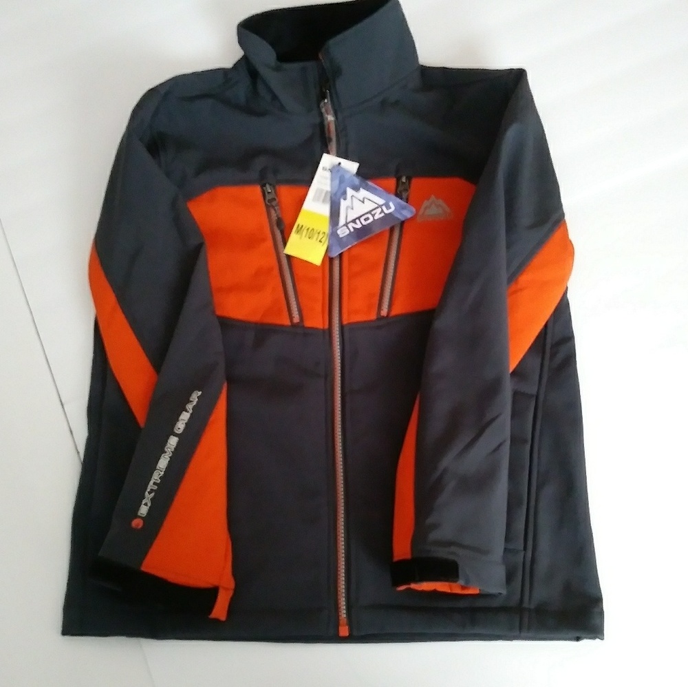NEW!! Snozu Boys All Weather Jacket Sz Med 10-12